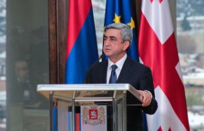 Президент Армении: Вступление Армении в ТС выгодно и грузинским бизнесменам