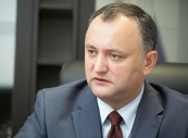 Президент Молдавии Игорь Додон прибыл в Москву