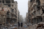 Россия доставила гуманитарную помощь в сирийский город Бордж-Ислам