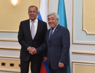 Встреча глав МИД России и Казахстана в Астане