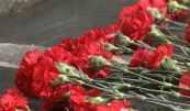 Соотечественники в Нидерландах возложили цветы к танку Т-72, привезённому из Берлина