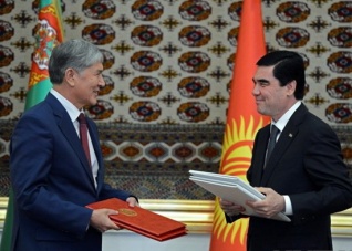 Между Туркменистаном и Кыргызстаном подписан ряд документов
