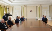Президент Азербайджана принял руководителей высших органов финансового контроля государств-участников СНГ