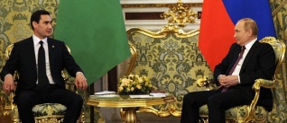 В Кремле состоялись переговоры Владимира Путина с Президентом Туркменистана Сердаром Бердымухамедовым