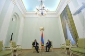 Президент Армении принял Председателя Правительства России