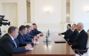 Президент Азербайджана принял делегацию во главе с первым вице-премьером Украины
