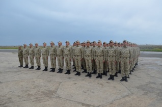 Азербайджанские военные отправились в Москву для участия в параде