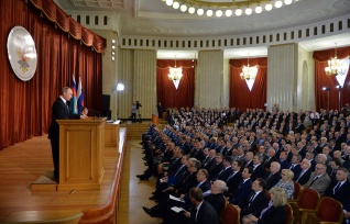 Председатель Исполкома СНГ принял участие в совещании послов и постоянных представителей Российской Федерации