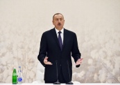 Президент Ильхам Алиев: «Азербайджан переживает период стремительного развития в различных направлениях»