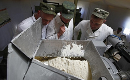 Сборы хлебопеков начались в российской военной базе ЮВО в Армении