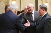Александр Лукашенко встретился с губернатором Курской области России Александром Михайловым