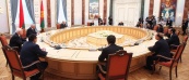 Александр Лукашенко встретился с руководителями делегаций, участвующих в заседании Совета глав правительств СНГ