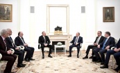 Состоялась встреча Владимира Путина с Ильхамом Алиевым