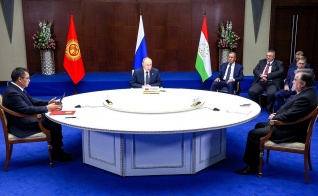 Состоялась трёхсторонняя встреча президентов России, Киргизии и Таджикистана
