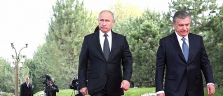В Ташкенте состоялись переговоры Владимира Путина с Президентом Узбекистана Шавкатом Мирзиёевым