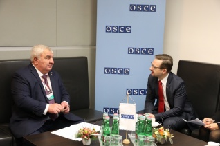  Генеральный секретарь ОДКБ Юрий Хачатуров встретился с Генеральным секретарем ОБСЕ Томасом Гремингером 