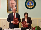 Ирина Роднина и Аслан Тхакушинов подписали Соглашение о взаимодействии по развитию школьного спорта
