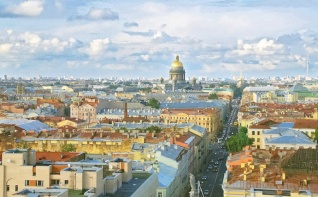 Представители 47 стран СНГ, Восточной и Западной Европы и Африки приехали в Петербург на седьмой форум "Русское зарубежье" 
