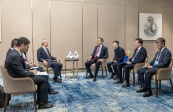 Бакытжан Сагинтаев провел переговоры с Генеральным секретарем ШОС Чжан Мином