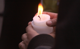 Церемония зажжения свечей в память о трагедии в Гюмри прошла у посольства Армении в Москве