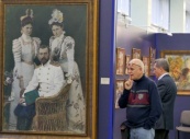 Праправнук Пушкина открыл выставку духовного достояния России