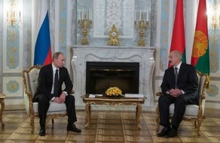 А.Лукашенко и В.Путин провели в Минске переговоры