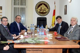 Руководство Департамента Стран СНГ МИД РФ посетило посольство Республики Южная Осетия