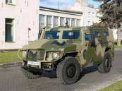 Десять бронеавтомобилей "Тигр-М" пополнили автопарк российской военной базы в Абхазии