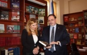Чрезвычайный и полномоченный посол РФ в Армении посетил Парламентский клуб дружбы России и Армении