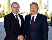 Владимир Путин и Нурсултан Назарбаев обсуждают двусторонние отношения и развитие ЕАЭС