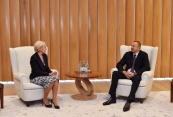 Президент Ильхам Алиев принял делегацию, возглавляемую заместителем председателя Правительства России