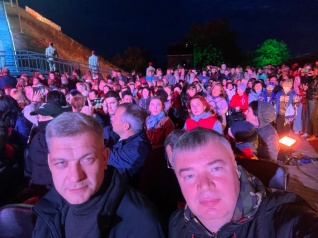 Артем Кавинов, депутат Госдумы РФ, принял участие в открытии после реконструкции мемориального комплекса «Непокоренные» в Краснодоне
