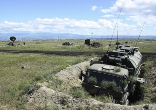 Подразделения российской военной базы и Вооруженных сил Армении отработали взаимодействие на совместной командно-штабной тренировке