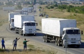 СМИ: возвращение гуманитарного конвоя в РФ развеяло страхи по поводу намерений Москвы