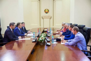 Татьяна Москалькова и Казбек Тайсаев встретились с Президентом ПМР