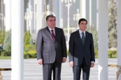 Состоялся официальный визит Президента Таджикистана в Туркменистан