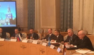 Сергей Лебедев выступил на встрече секретарей советов безопасности государств СНГ