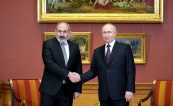 Состоялась беседа Владимира Путина  с Премьер-министром Армении Николом Пашиняном