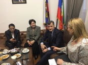 Умахан Умаханов провел встречу с представителями ОБСЕ