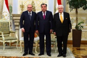 Президент Таджикистана принял участников заседания Информсовета СНГ