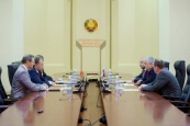 Президент ПМР Евгений Шевчук принял делегацию Госдумы Федерального Собрания РФ