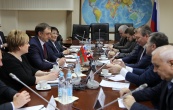 Состоялась встреча Председателя Комитета с делегацией Приднестровской Молдавской Республики