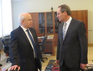 Сергей Лебедев встретился с послом Молдовы в России