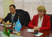 В МИД Туркменистана состоялся брифинг для представителей дипмиссий иностранных государств и международных организаций