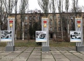 Киевляне своими силами восстановили памятник советским танкистам