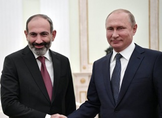 Премьер Армении в ближайшее время рассчитывает встретиться с Владимиром Путиным