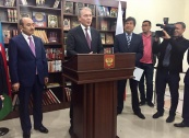 Леонид Калашников принял участие во встрече приуроченной юбилею дома русской книги в Баку