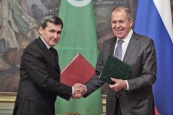 В Москве состоялась встреча глав МИД России и Туркменистана