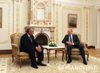 Состоялась встреча Владимира Путина и Рауля Хаджимбы