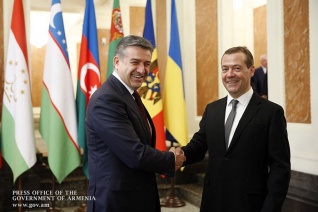 Премьер-министр Армении принял участие в заседании глав правительств государств-членов СНГ